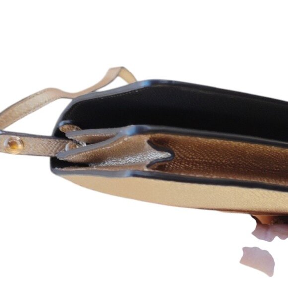 Coach Gold Glitter Crossbody or Clutch bag EUC $395 - Picture 10 of 10